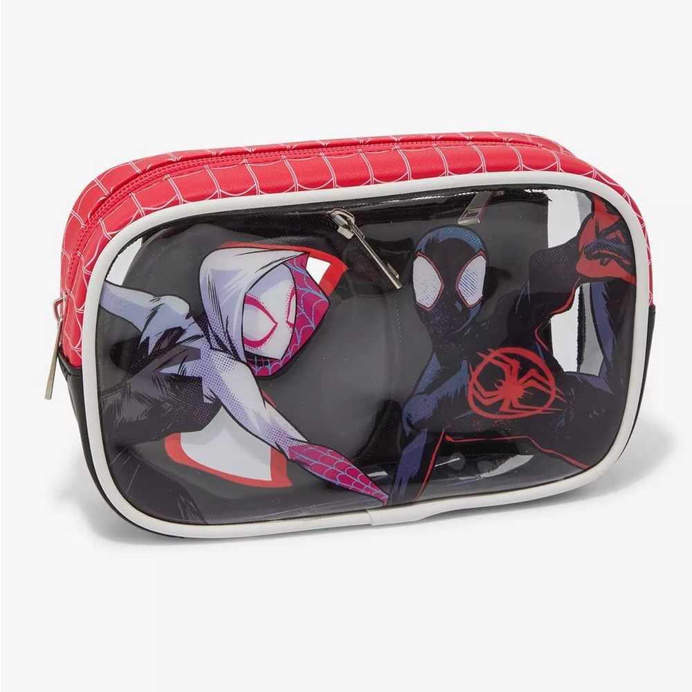 Marvel Spider-Man Spider-Verse Miles Morales & Spider-Gwen Cosmetic Bag Set